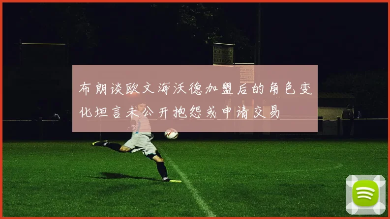 布朗谈欧文海沃德加盟后的角色变化坦言未公开抱怨或申请交易